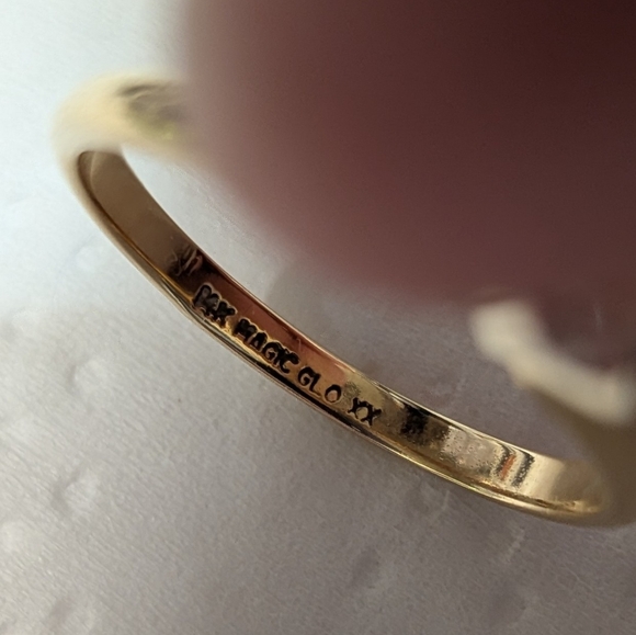 Vintage Magic Glo 14k Diamond Solitaire Ring Size 6.75 - Picture 6 of 11